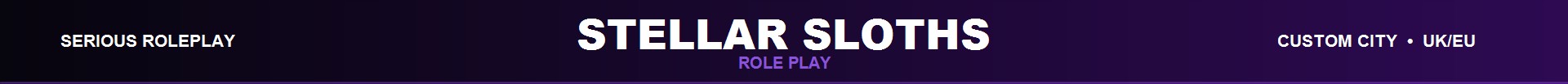 Stellar Sloths Role Play